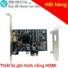 Card Capture PCI-E to HDMI , ghi hình từ cổng HDMI máy quay phim, đầu dvd, thiết bị y tế...cho máy tính bàn