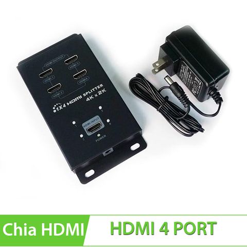 Bộ chia HDMI 1x4 Port, chuẩn 1.4 - 4K x 2K, HDCP, 3D
