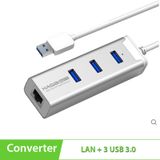  HAGIBIS Hub USB 3.0 3Port Lan Gigabit, Hub USB phụ kiện điện tử 