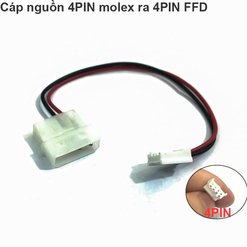 Cáp nguồn Molex IDE ra 4PIN FFD 20Cm