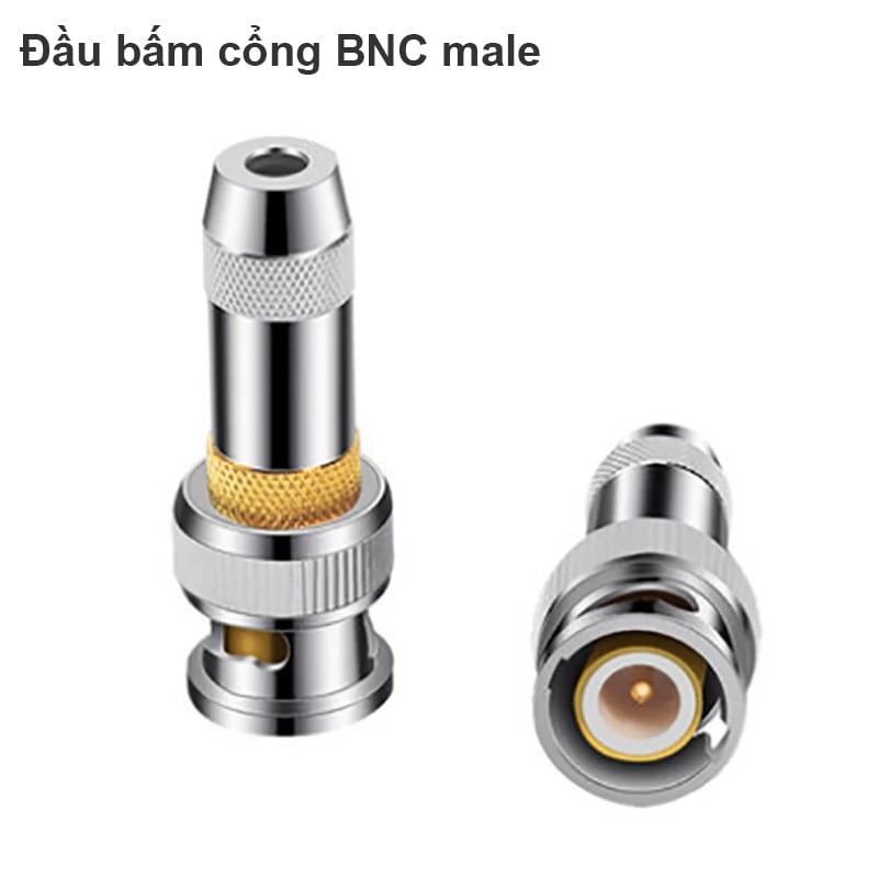 Đầu bấm cáp BNC cho Camera (1 chiếc)