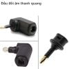 Đầu đổi âm thanh quang số toslink, Đầu đổi quang 3.5mm sang quang thường, Đầu đổi cổng audio quang bẻ góc