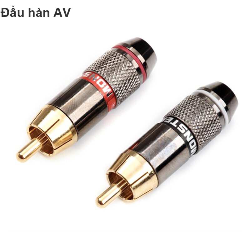 Rắc Audio RCA Monster (đơn chiếc), Rắc Audio phụ kiện điện tử