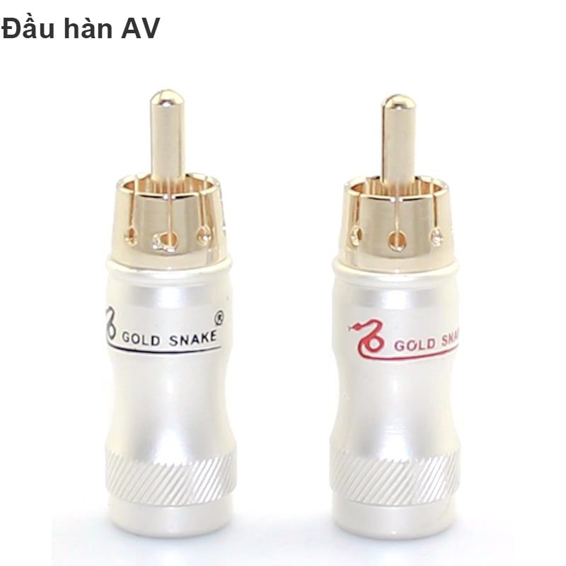 Rắc Audio RCA Gold Snake (1 chiếc)