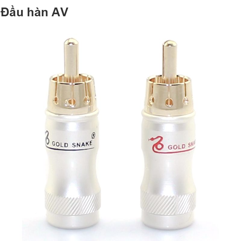  Rắc Audio RCA Gold Snake (1 chiếc) 