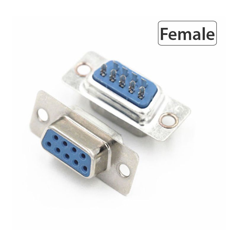  Đầu hàn dây DB9 Male/Female (chưa bao gồm vỏ ốp - Tùy chọn cho khách hàng dùng vỏ ốp dẻo/vỏ ốp nhựa) 