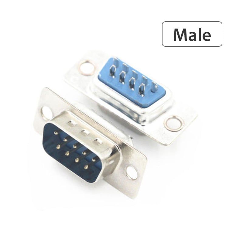  Đầu hàn dây DB9 Male/Female (chưa bao gồm vỏ ốp - Tùy chọn cho khách hàng dùng vỏ ốp dẻo/vỏ ốp nhựa) 