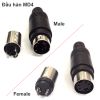 Đầu hàn Mini Din 4pin female, male