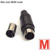 Đầu hàn Mini Din 6pin female, male (MD6)