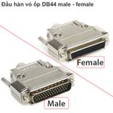  Đầu hàn vỏ ốp DB44 Male Đầu hàn vỏ ốp DB44 Female 