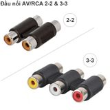  Đầu nối cáp AV 2 ra 2 và 3 ra 3 