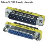  Đầu nối cáp COM DB25 2 đầu dương và 2 đầu âm 