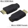 Đầu chuyển Micro HDMI sang HDMI và HDMI sang Micro HDMI và Micro HDMI sang Mini HDMI