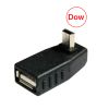 Đầu chuyển Mini USB hình thang ra USB OTG - dùng USB MP3 cho xe hơi