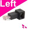 Đầu đổi RJ45 đực ra RJ45 cái bẻ góc - Đầu nối mạng bẻ góc 1 đầu đực 1 đầu cái