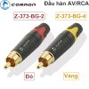 Đầu hàn jack cắm AV/RCA cho thiết bị âm thanh mạ vàng 24K Coraon Z-373-BG (1 chiếc)