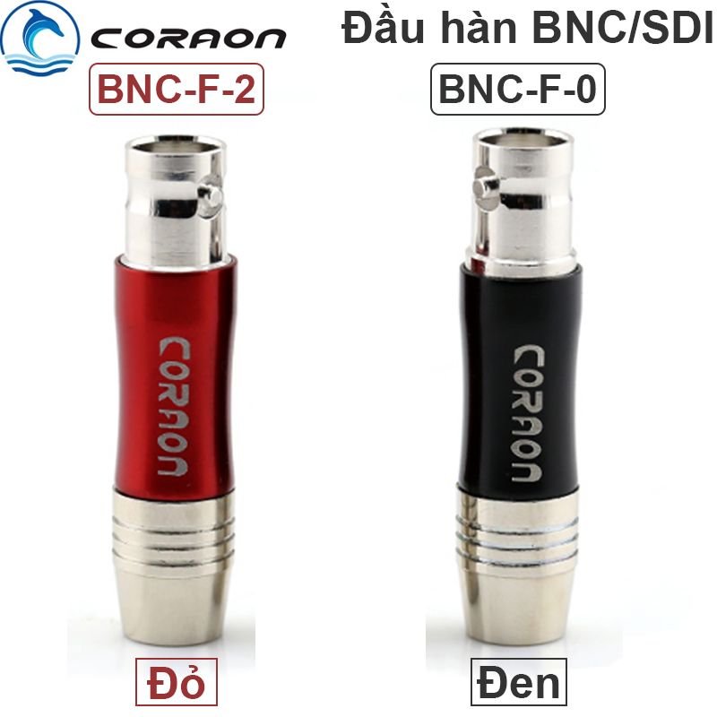 Đầu hàn jack cắm BNC SDI Female cho Camera Coraon BNC-F-0/2 (1 chiếc)