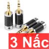 Đầu hàn giắc cắm 3.5mm 3 nấc - Đầu hàn jack cắm 3.5mm 4 nấc đường kính 6mm vỏ hợp kim carbon