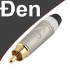 Đầu hàn jack cắm AV/RCA cho thiết bị âm thanh mạ vàng 24K vỏ hợp kim kẽm Coraon LCR2X