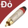 Đầu hàn jack cắm AV/RCA cho thiết bị âm thanh mạ vàng 24K vỏ hợp kim kẽm Coraon LCR2X