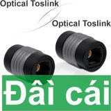  Đầu nối cáp audio quang toslink 2 đầu cái - Optical to Optical Female 