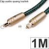 Cáp âm thanh quang toslink 5.1 Hi-End đầu mạ vàng cao cấp Liton 1 mét 1.5 mét