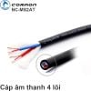Dây cáp âm thanh DIY AV 2 ra 2 (R/L) cho Loa, Amply CZXYON dài 1m đến 50m