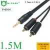 Dây cáp loa 3.5mm ra 2 RCA chính hãng M-PARD dài 1.5M đến 20M