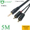 Dây cáp loa 3.5mm ra 2 RCA chính hãng M-PARD dài 1.5M đến 20M