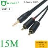 Dây cáp loa 3.5mm ra 2 RCA chính hãng M-PARD dài 1.5M đến 20M