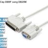 Cáp COM DB9 cái sang DB25 đực 1.5M 3M 5M 10M 15M 20M