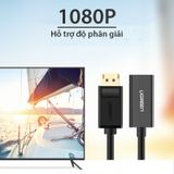  Display port to HDMI adapter UGREEN 40362 - Hỗ trợ full HD 1920*1080P 