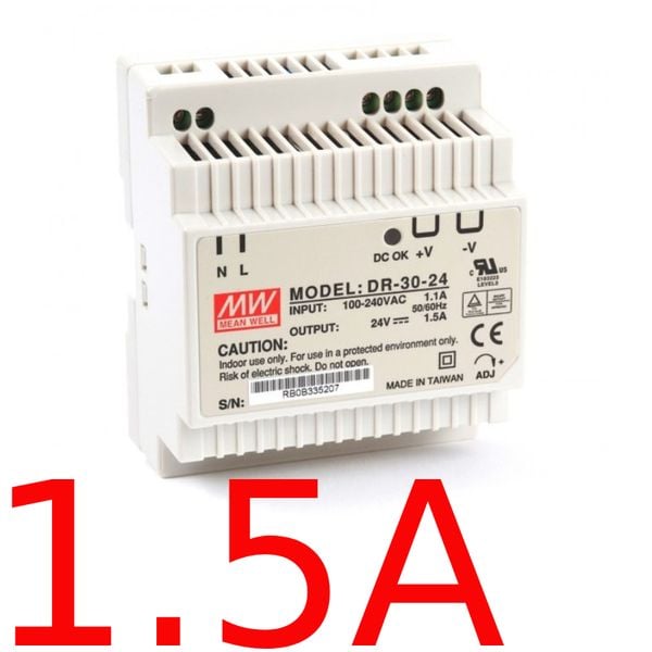 Nguồn DC Meanwell 24V