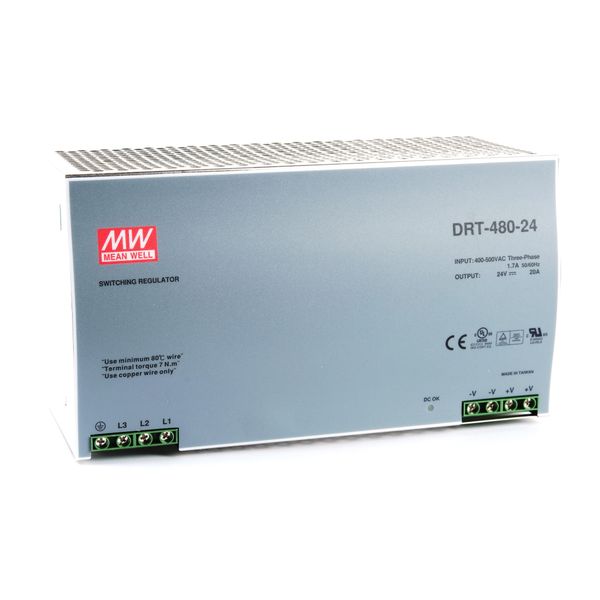 Nguồn Meanwell DRT-480-24 24V 20a