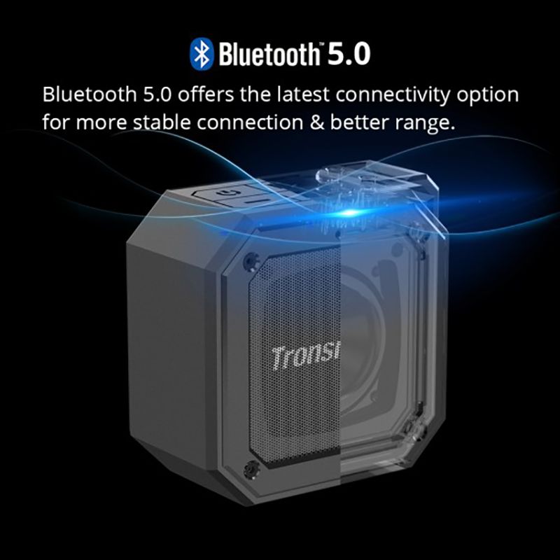  Loa bluetooth 5.0 chống nước IPX7 10W pin trâu 24H Tronsmart Element Groove Force Mini 