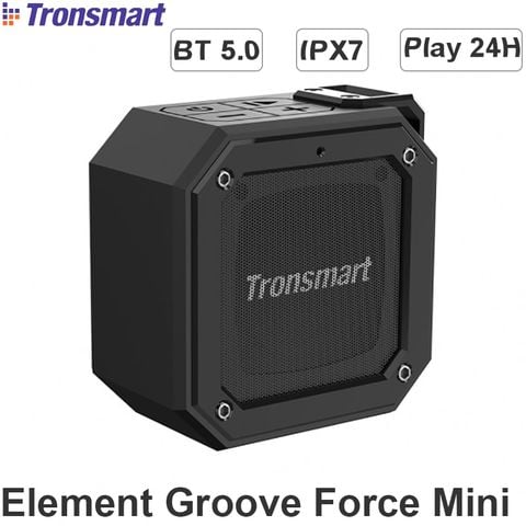 Loa bluetooth 5.0 chống nước IPX7 10W pin trâu 24H Tronsmart Element Groove Force Mini