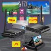 HDMI/VGA không dây Miracast, Air Play 1080P đồng bộ từ màn hình điện thoại Máy tính bảng lên TV Máy chiếu X6W