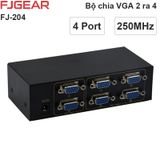  Bộ chia màn hình VGA 2 ra 4 250Mhz FJGEAR FJ-204 