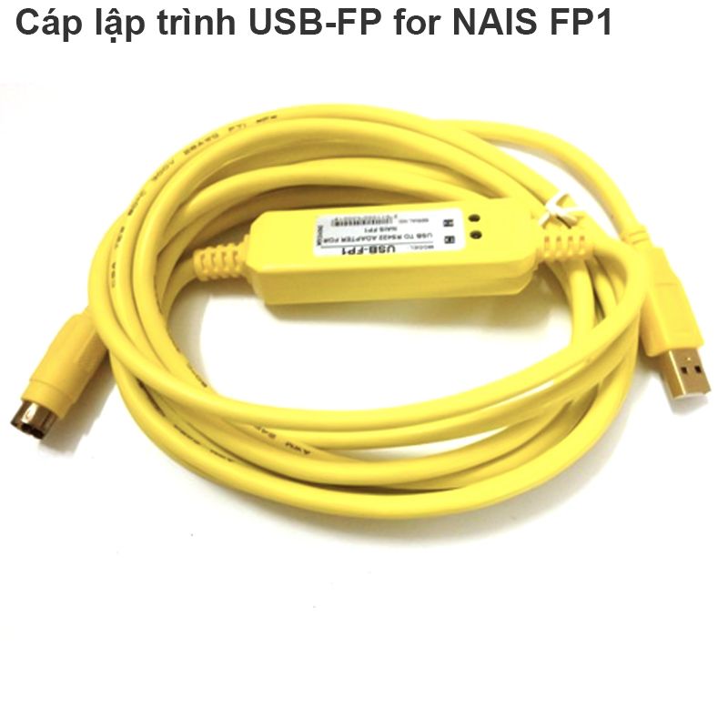 Cáp lập trình Panasonic PLC USB-FP1 USB to RS422 Adapter for NAIS FP1