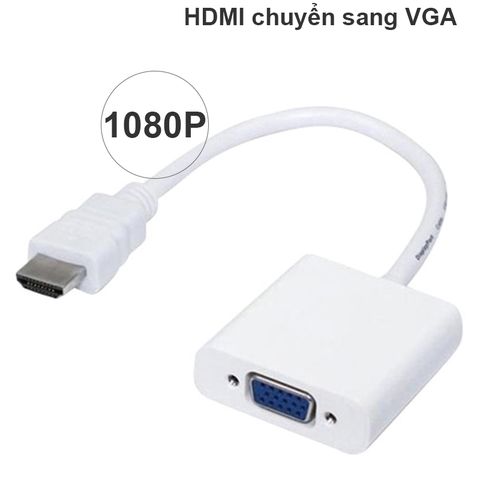 HDMI to VGA 20cm - Cáp HD ra VGA hàng giá rẻ
