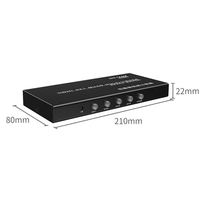  Bộ gộp HDMI 4 đầu vào hiển thị trên cùng 1 màn hình - HDMI switch 4X1 quad multi Viewer MT-VIKI MT-SW041 