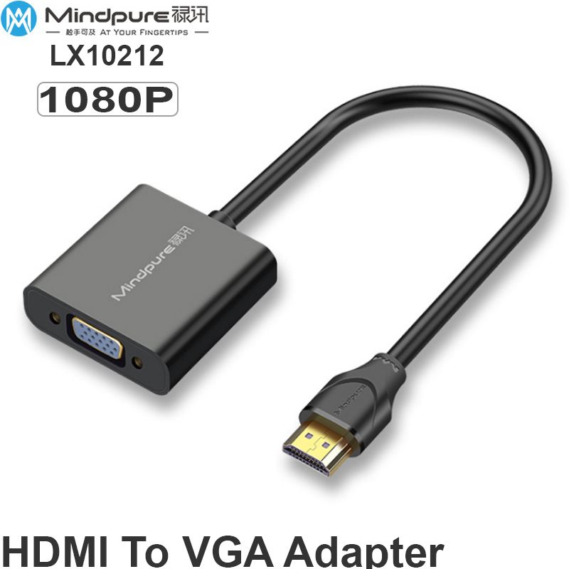  HDMI sang VGA Adapter 25Cm full HD 1080P Mindpure LX10212 