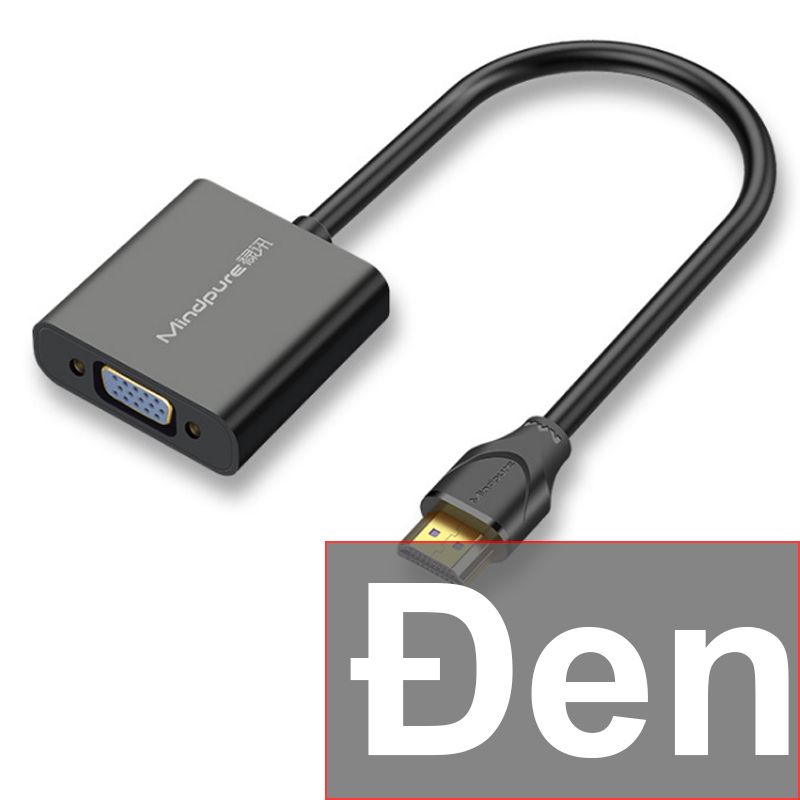  HDMI sang VGA Adapter 25Cm full HD 1080P Mindpure LX10212 