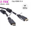 Dây cáp HDMI 1.4 Z-tek  hỗ trợ 4K*2K full HD 1080P 25M 30M 40M