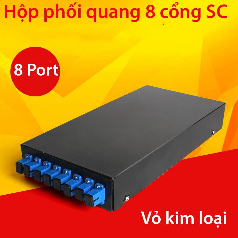 Hộp phối quang 8 cổng SC | 8FO