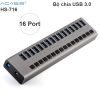 Bộ chia USB 3.0 16 cổng có cấp nguồn ngoài ACASIS HS-716M