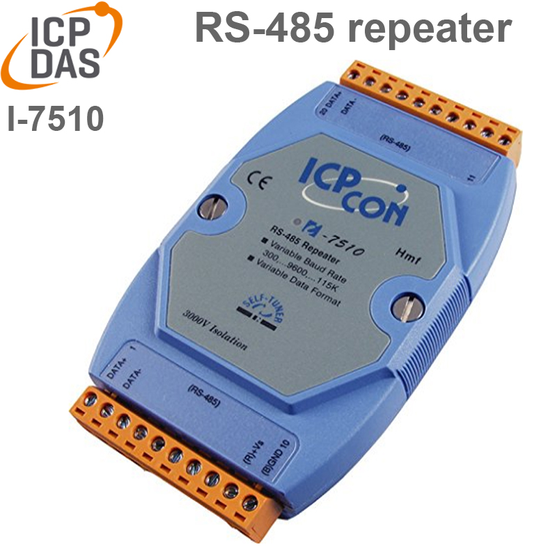 Repeater RS485 ICP CON / ICP DAS I7510 - Bộ lặp bảo vệ cách ly 3000 VDC 2 chiều tín hiệu RS485 ICPCON ICP DAS I-7510
