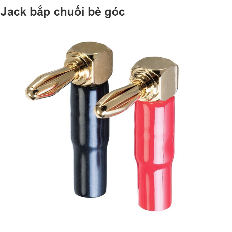 Rắc Audio bắp chuối bẻ góc 90 độ (1 chiếc)