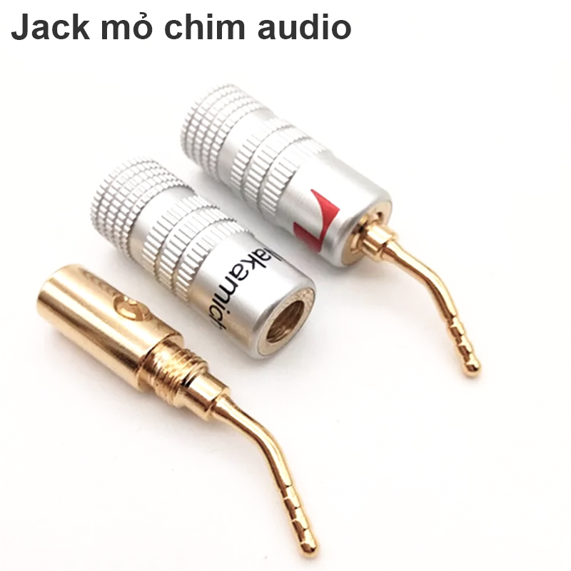 Jack cắm mỏ chim cho loa Nakamichi (1 chiếc)