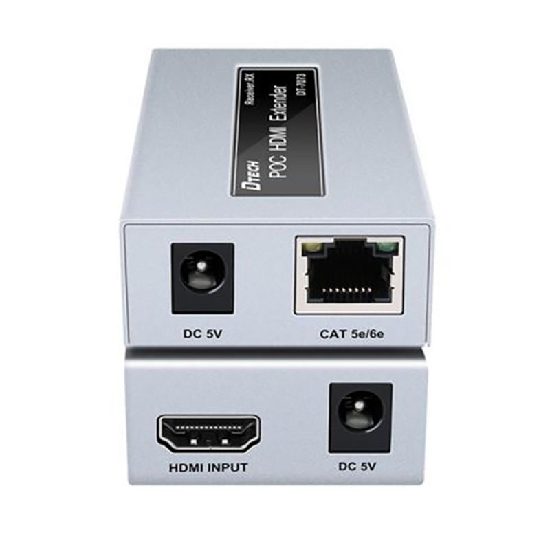  Bộ chuyển đổi và khuếch đại HDMI qua dây mạng LAN 50M Dtech DT-7073 